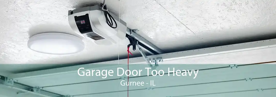 Garage Door Too Heavy Gurnee - IL